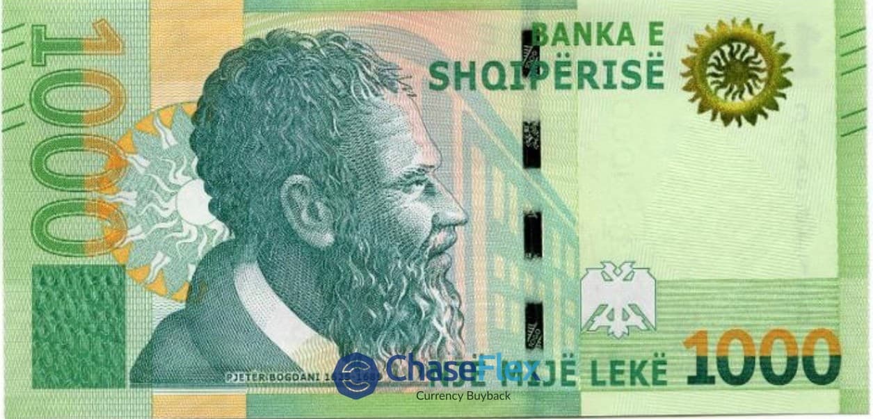 1000 Albanian Lek banknote