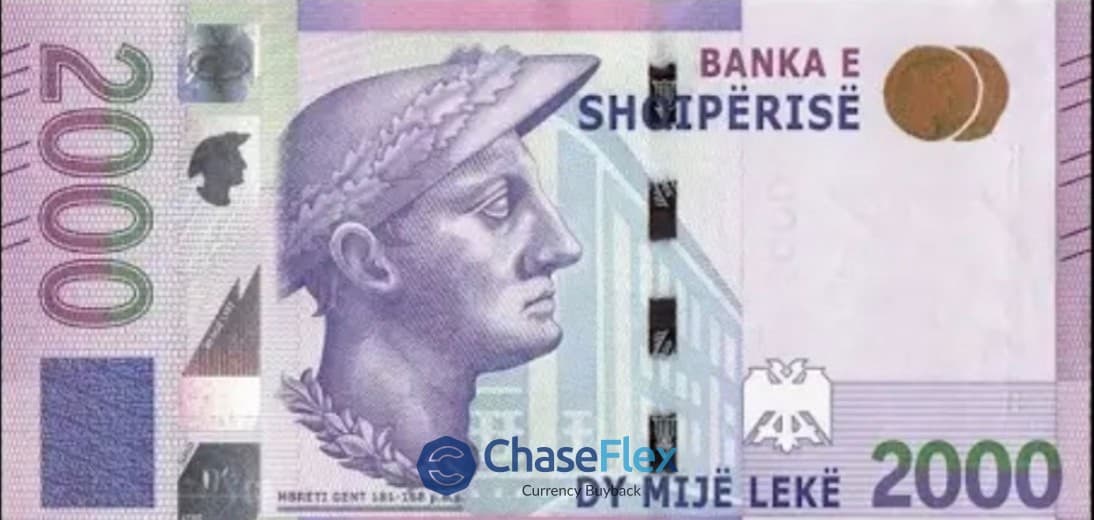 2000 Albanian Lek banknote