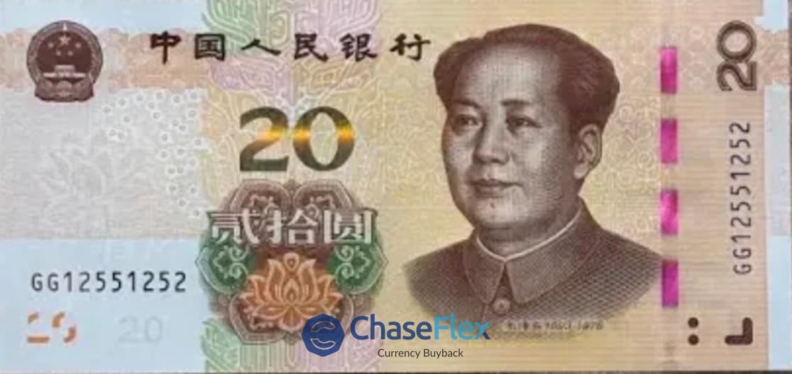 20 Chinese Yuan Banknote