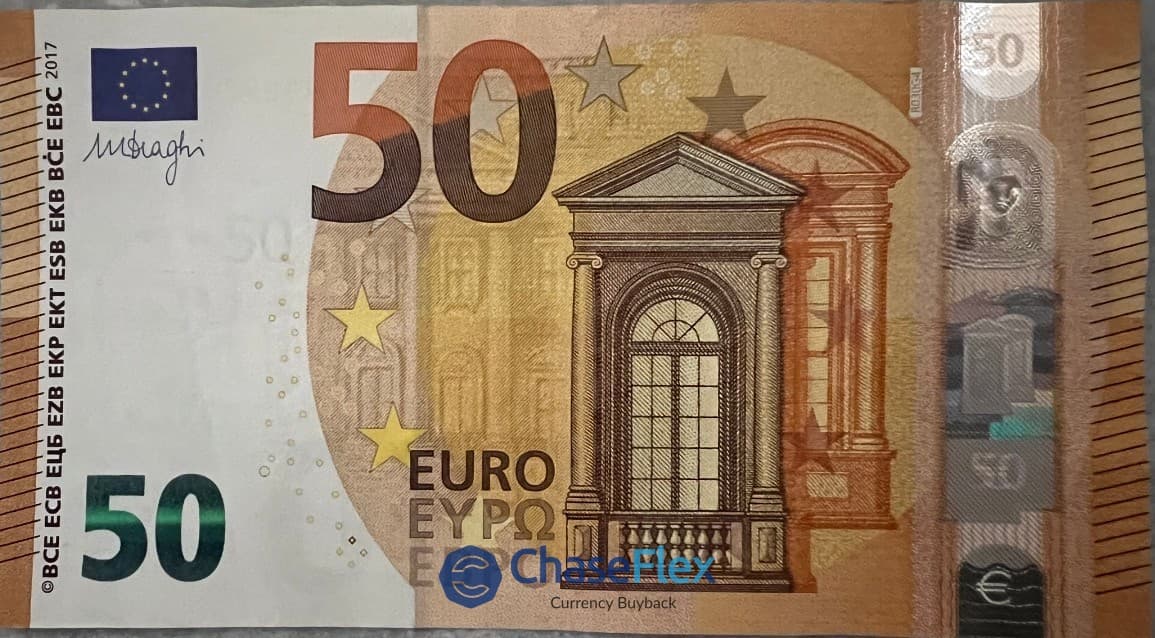 50 Euros banknote (First series)