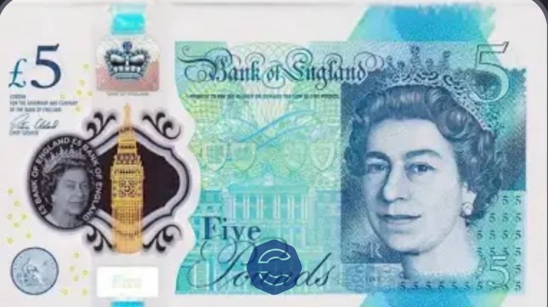 5 British Pound