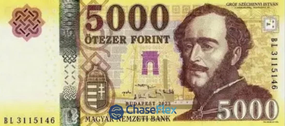 5,000 Hungarian Forint