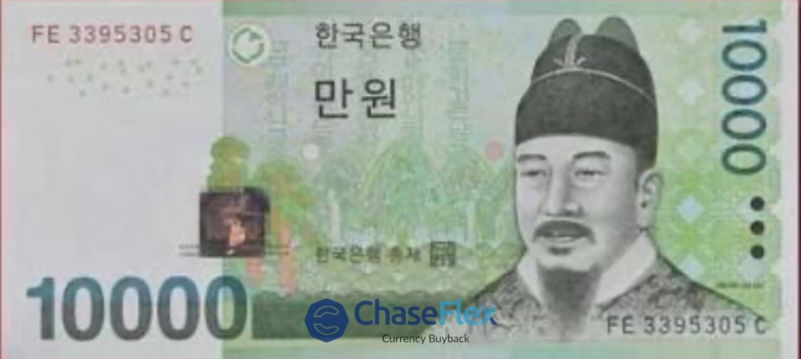 10000 Korean Won Banknote