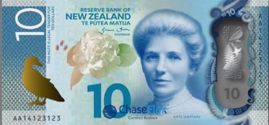 10 New Zealand Dollar Banknote