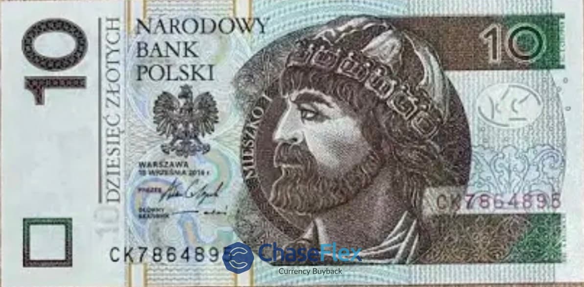 10 Polish Zloty Banknote