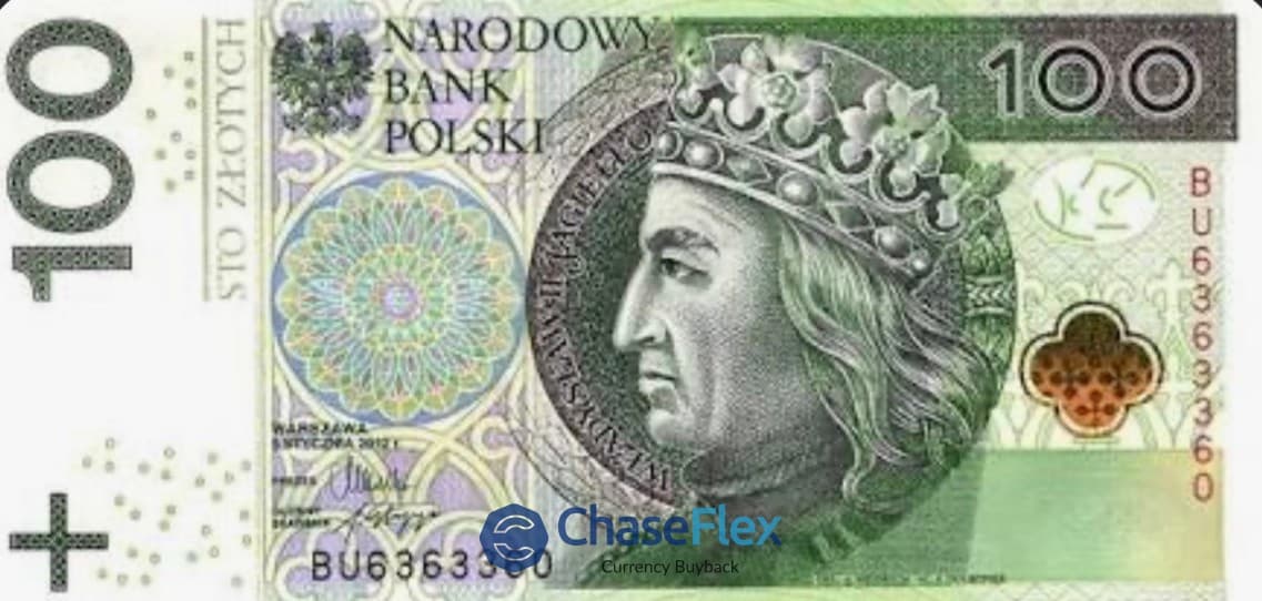 100 Polish Zloty Banknote