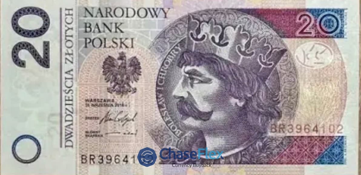 20 Polish Zloty Banknote