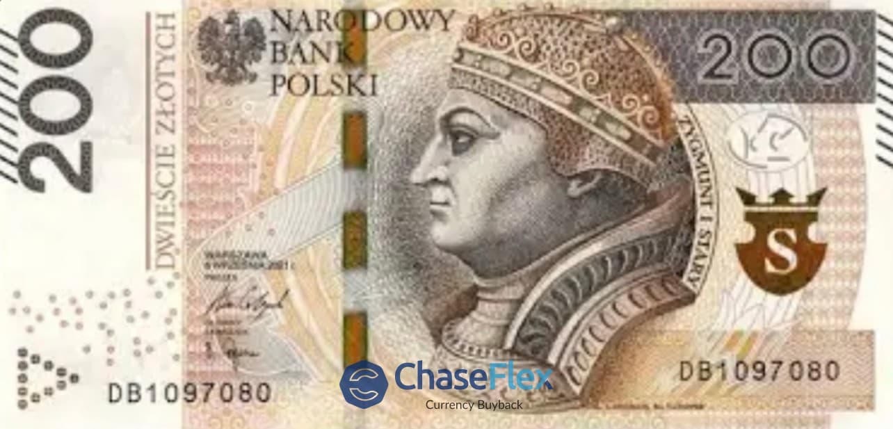 200 Polish Zloty Banknote