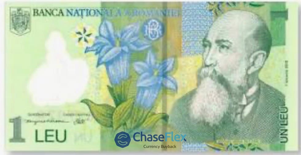 1 Romanian Leu Banknote