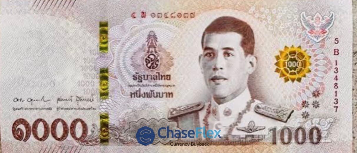 1000 Thailand Baht Banknote